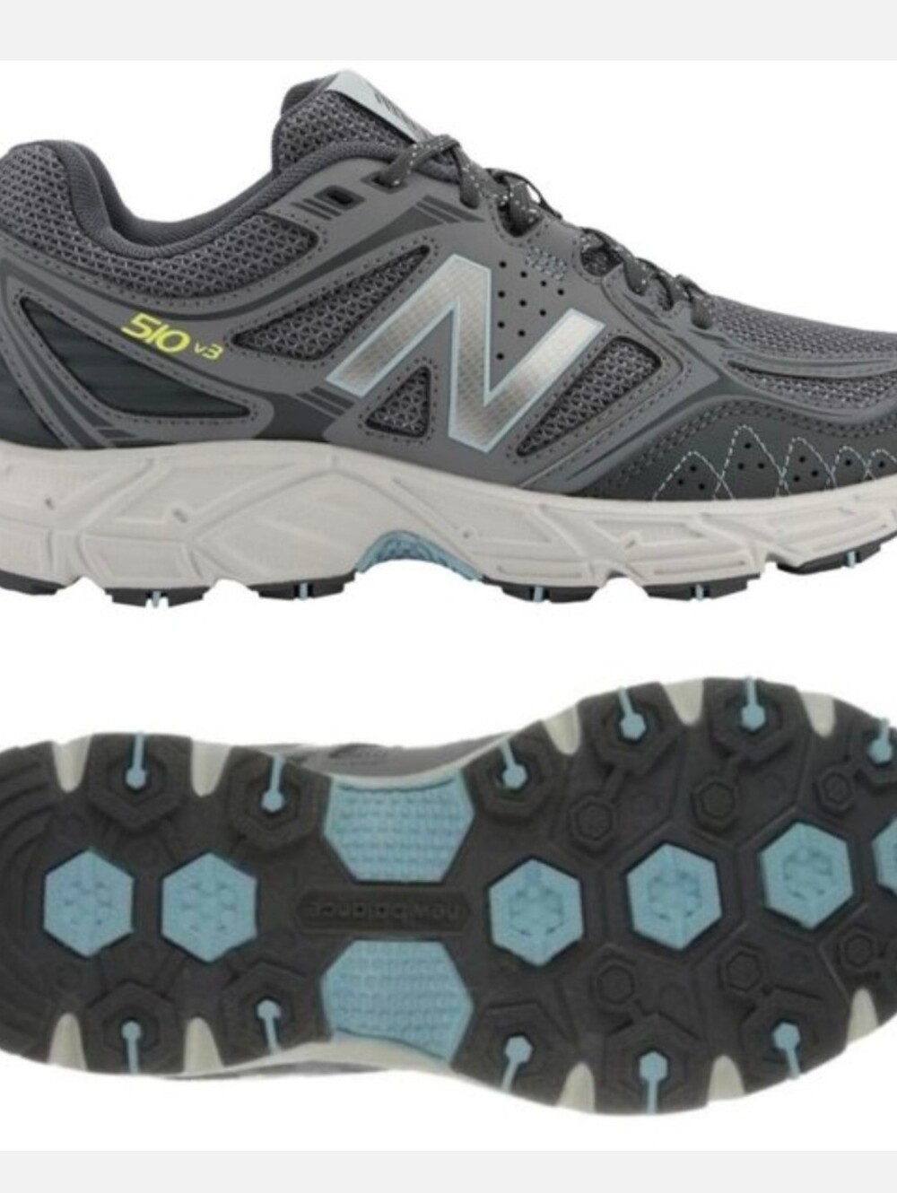 NEW BALANCE 510v3 All Terrain Athletic Running Shoes 7.5